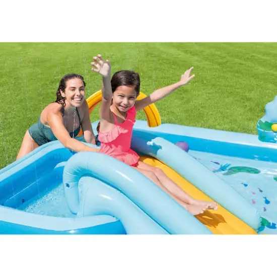 Intex Jungle Adventure Inflatable Pool Play Center {5}