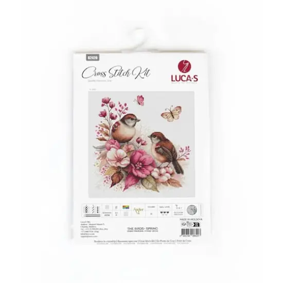 Luca-S The Birds - Spring Counted Cross Stitch Kit {3}