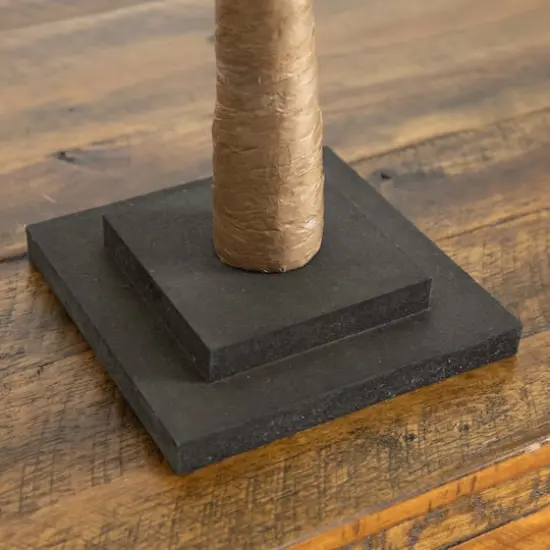 3ft. Pre-Lit Artificial Cypress Tree with Warm White LED Lights {7}