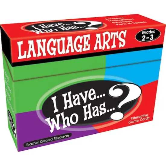 I Have... Who Has...? Language Arts Games, Grades 2-3 {1}