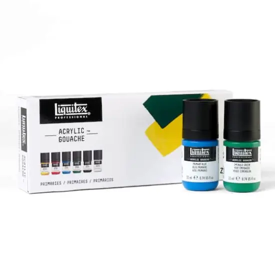 Liquitex&reg; Professional Primaries 22mL Acrylic Gouache, 6ct. {9}
