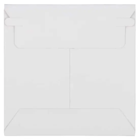 JAM Paper 6" x 6" White Flat Photo Mailer Peel & Seal Closure Envelopes, 6ct. {5}