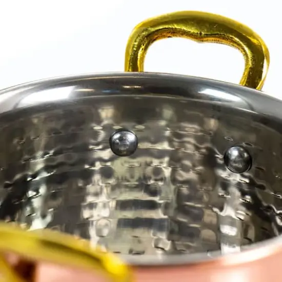 Gibson Home&reg; Rembrandt 15oz. Copper Stainless Steel Mini Casserole with Lid {5}