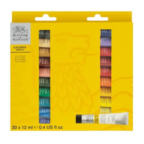 Winsor & Newton&trade; Galeria Acrylic&trade; 20 Color Paint Set {9}