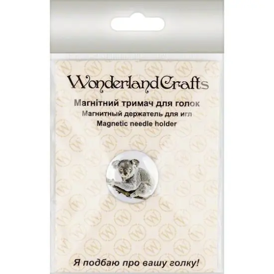 Wonderland Crafts Koala Magnetic Needle Holder {3}