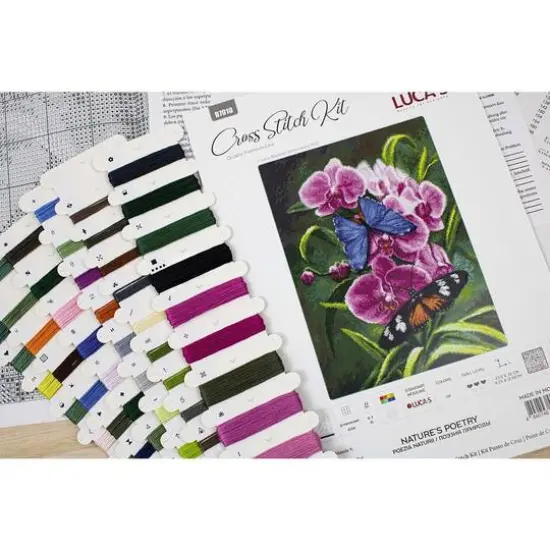 Luca-s Nature&rsquo;S Poetry Counted Cross Stitch Kit {9}