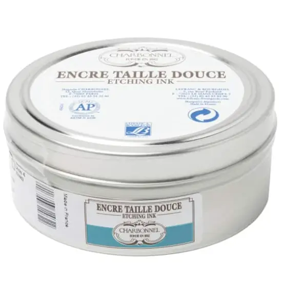 Charbonnel Etching Ink, 200mL Perm Viridian Lake {1}