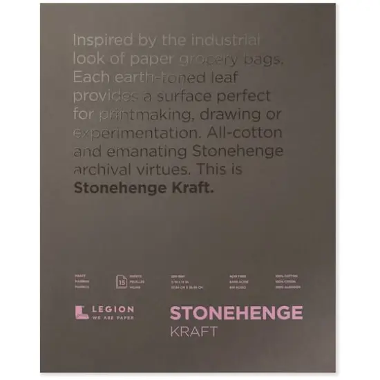 Legion Stonehenge Kraft Paper Pad {1}