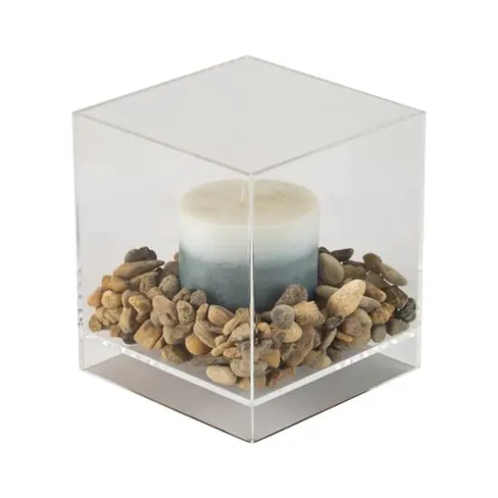 Organize It All 6" Multipurpose Clear Acrylic Cube {5}