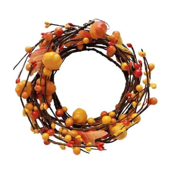5ft. Orange Pumpkin Coiled Garland by Ashland&reg; {4}