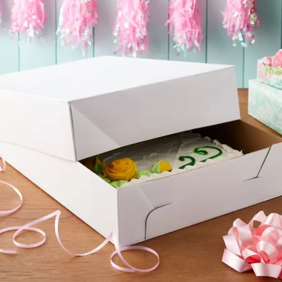 19" x 14" Cake Boxes by Celebrate It&reg; {3}