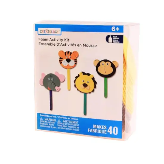 Animal Puppets Foam Activity Kit by Creatology&trade; {4}
