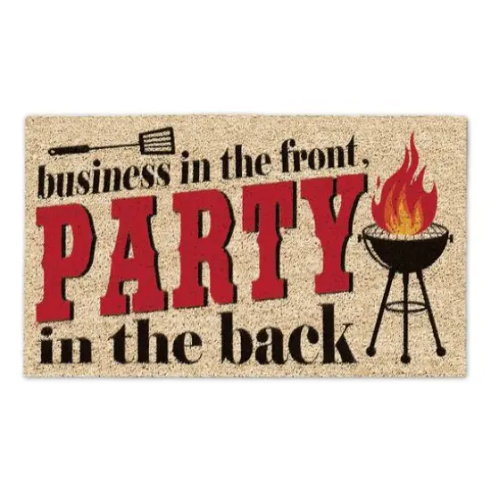 DII&reg; Party In The Back Bbq Doormat {1}