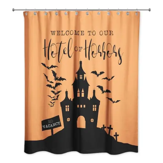 Hotel Of Horrors Shower Curtain {1}