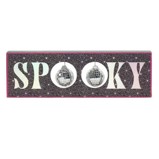 13.75" Disco Spooky Tabletop Sign by Ashland&reg; {1}
