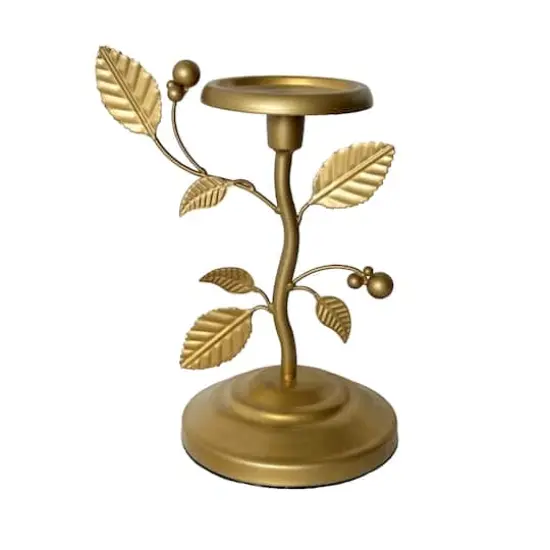 Gold Leaf Candle Holder by Ashland&reg; {1}