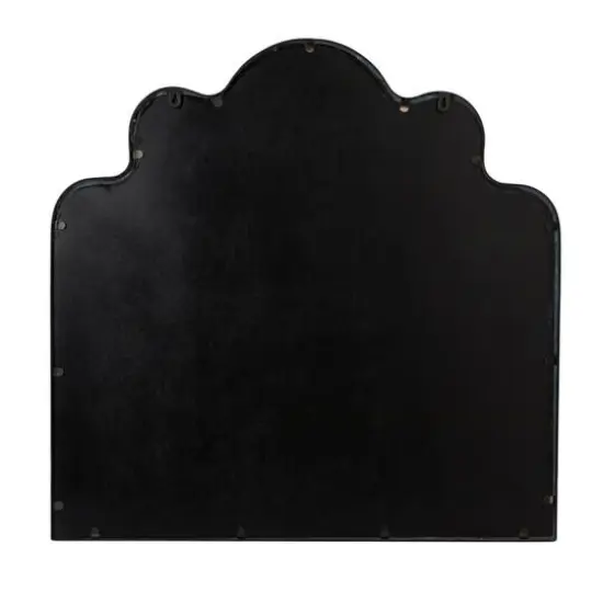 Hello Honey&reg; 29" Gold Decorative Scalloped Arched Mirror {6}