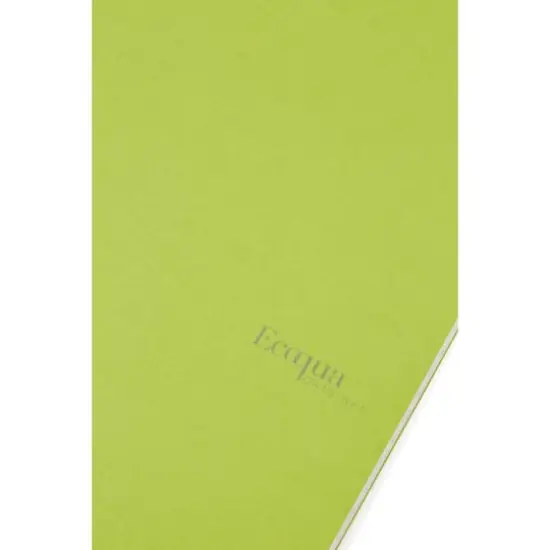 Fabriano&reg; EcoQua A4 Blank Notebook, 8.27'' x 11.69'' Lime {5}