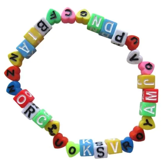 Multicolor Alphabet Beads by Creatology&trade; {4}