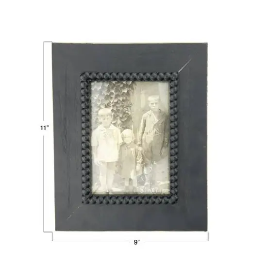 Hello Honey&reg; Black Wood 5" x 7" Photo Frame {5}