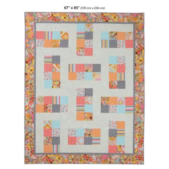 Leisure Arts&reg; Floating 8 Quilt Pattern {3}