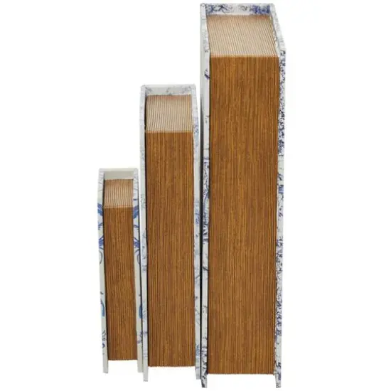 Nature & Foliage Canvas Faux Book Box Set {7}