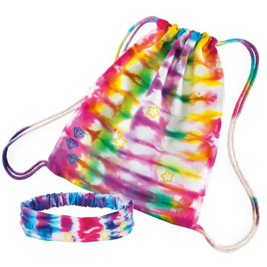 Cra-Z-Art Shimmer 'n Sparkle Tie Dye Fashion Tote & Headband {6}