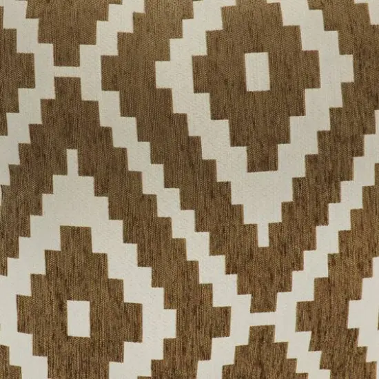 17" Brown Geometric Pattern Throw Pillow by Ashland&reg; {4}