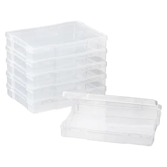 5" x 7" Clear 6-Case Photo Storage Keeper by Simply Tidy&reg; {5}