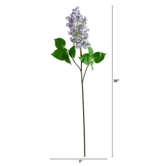 36" Purple Lilac Flower Stems, 3ct. {9}