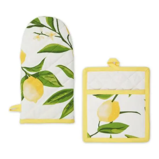 Lemon Bliss Print Kitchen Set {1}