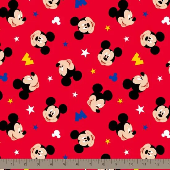 Disney&reg; Mickey Head Toss Cotton Fabric {3}