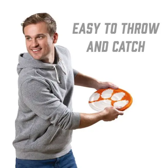 NCAA Flimzee Bean-Bag Flying Disc Clemson Tigers {5}