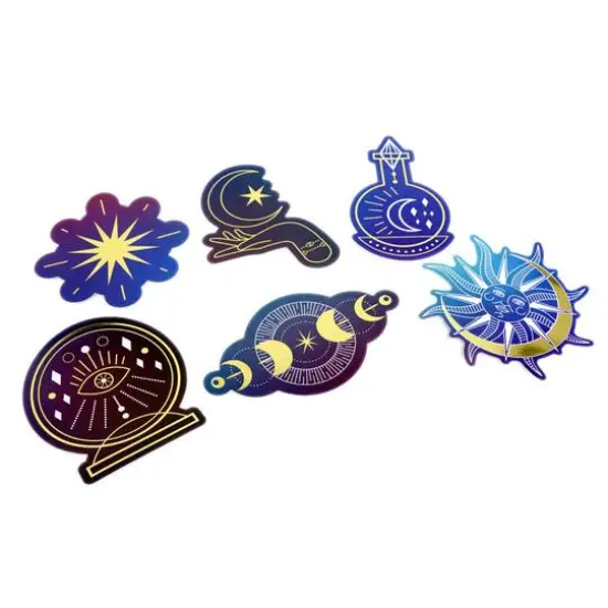Celestial Vinyl Die Cut Stickers by Recollections&trade; {6}