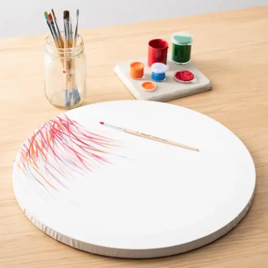 Level 1 Round Traditional Profile Canvas by Artist's Loft&trade; {3}