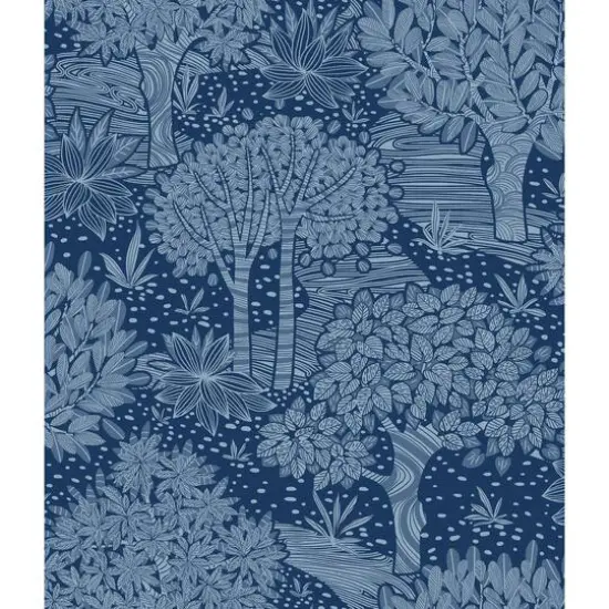 RoomMates Perth Peel & Stick Wallpaper Black {2}