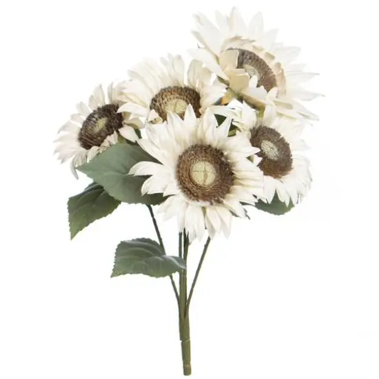 17" Sunflower Bush by Ashland&reg; Cream {1}