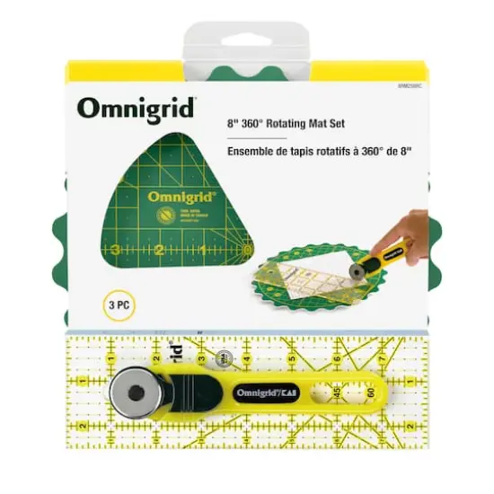 Omnigrid&reg; 8" 360&deg; Rotating Mat Set {1}