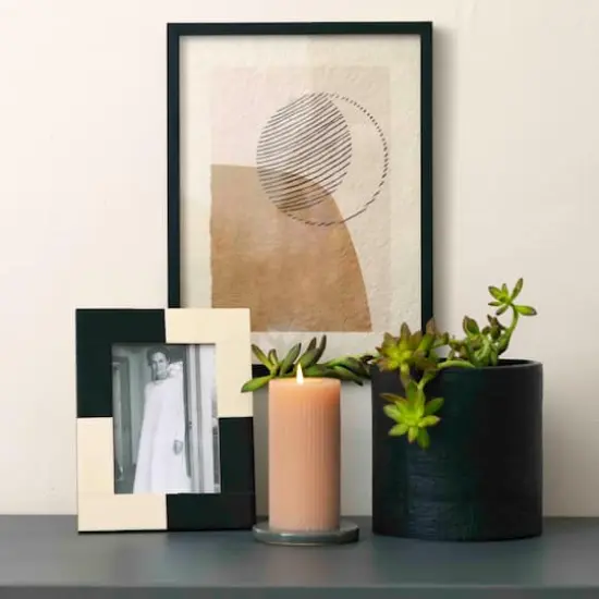 Hello Honey&reg; 7" Stoneware Planter Black {5}