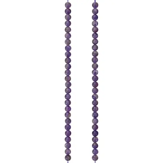 Purple Amethyst Round Beads, 6mm by Bead Landing&trade; {4}