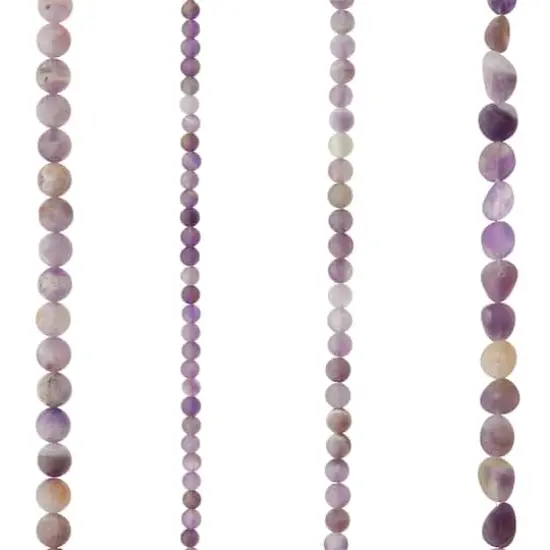Matte Amethyst Stone Mix Beads by Bead Landing&trade; {1}