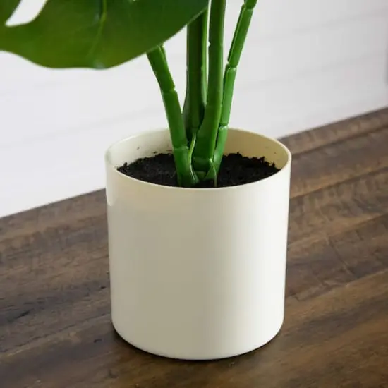 20in. Artificial Swiss Monstera Plant {5}
