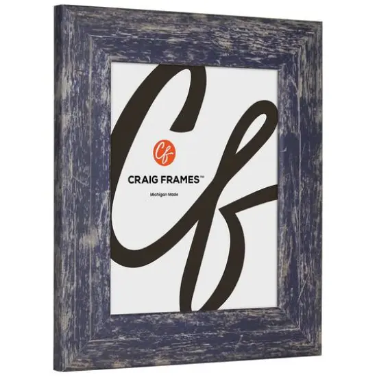 4 Pack Craig Frames American Barn Independence Blue Picture Frame {4}