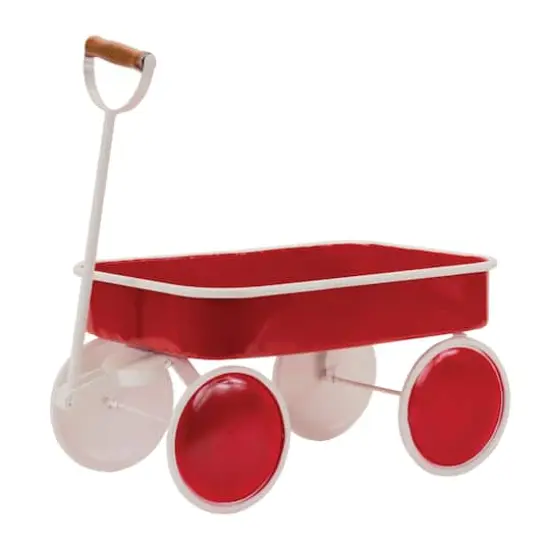 Metal Wagon D&eacute;cor Set, 18" & 14.25" {3}