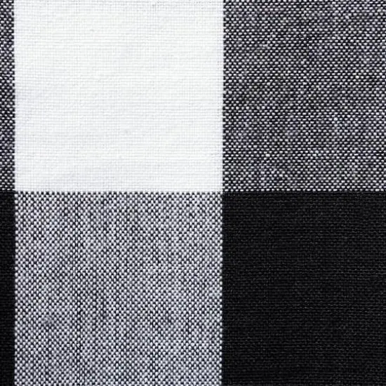 DII&reg; Buffalo Check Oversized Napkin, 6ct. Black/White {5}