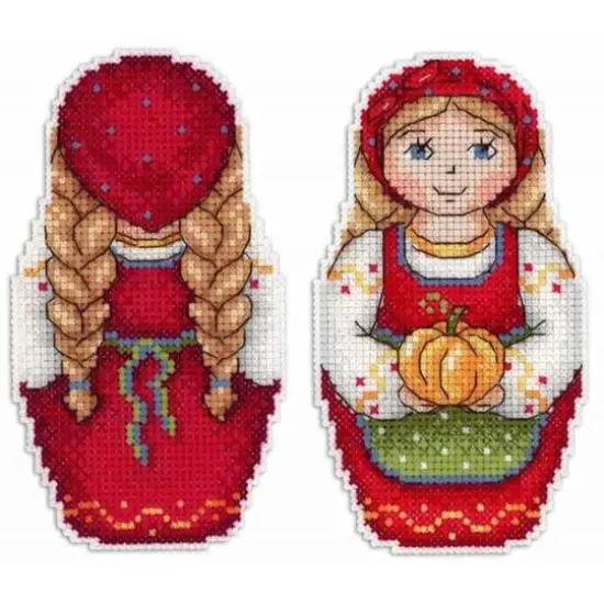 MP Studia Autumn Plastic Canvas Counted Cross Stitch Kit {1}