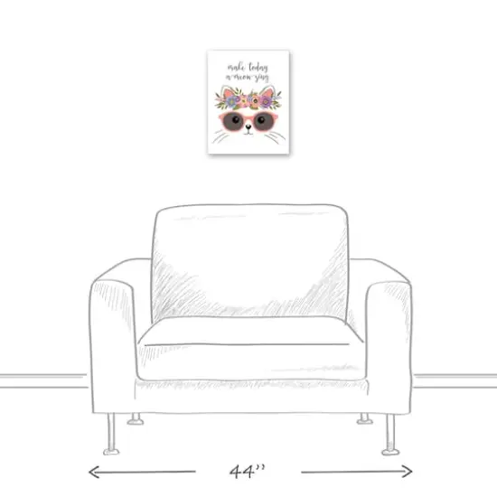 Make Today A Meow-Zing Canvas Wall Art {5}