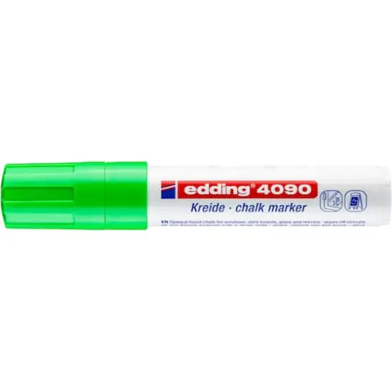 edding&reg; 4090 Jumbo Chalk Marker Light Green {1}