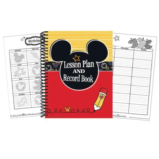 Eureka&reg; Mickey&reg; Color Pop! Lesson Plan & Record Book, 2 ct. {3}