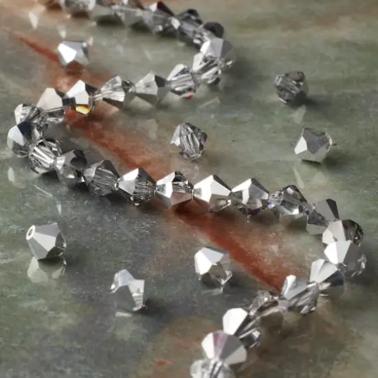 Preciosa Glass Crystal Bicone Beads, 6mm by Bead Landing&trade; Labrador Half Coat {3}